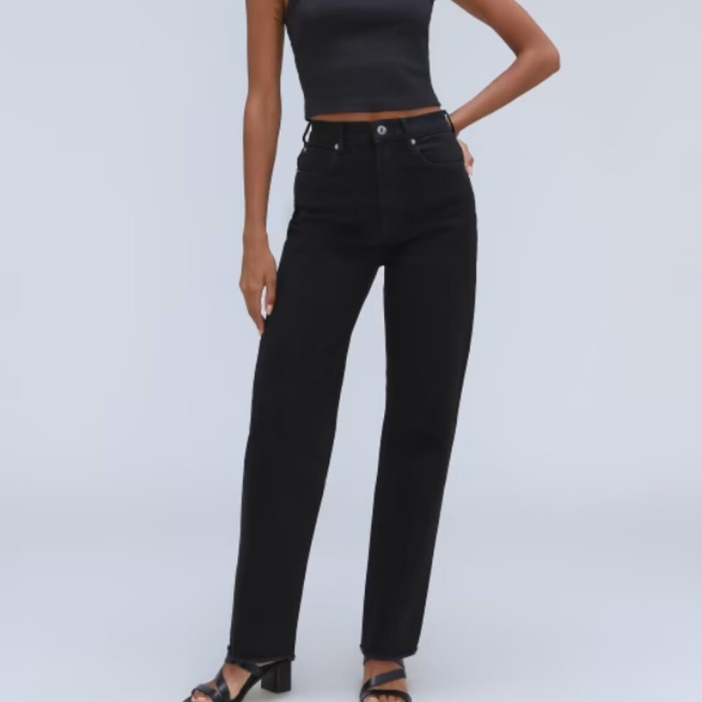 Everlane Way High Jean, Coal